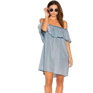 Sanctuary Dress in Butter Soft Chambray │Women's Large with pockets.